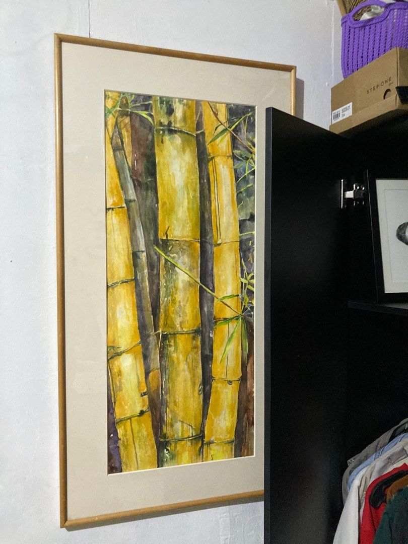 Bamboo watercolor painting (Category: Art & Prints) located in Cavite. Submitted by janis27 (Listing ID 1293962727, Image 3). Description: Pm me for more details .