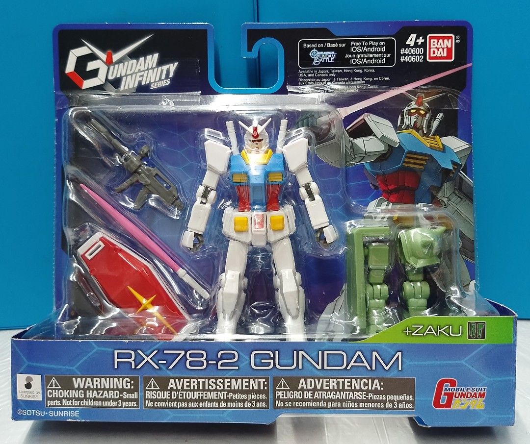 Bandai Gundam Infinity Series 1- Collect All And Build MS-06F Zaku (Category: Gundam & Model Kits) located in Santa Rosa. Submitted by kltoys (Listing ID 1293989872, Image 2). Description: #forsale New and guaranteed original! Packaging is not for mint collectors. Collect All 5 & Build MS-06F Zaku.