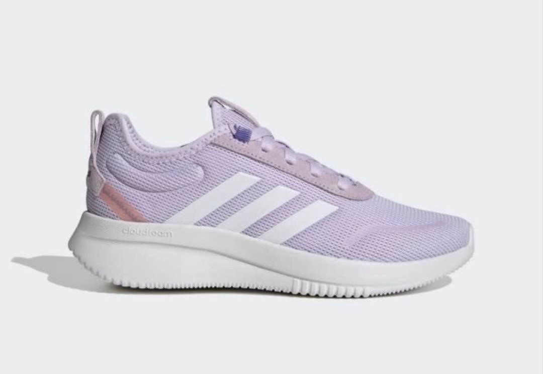 Brand New women Adidas LITE RACER REBOLD SHOES Lilac Uk 5.4 US 7 24cm
