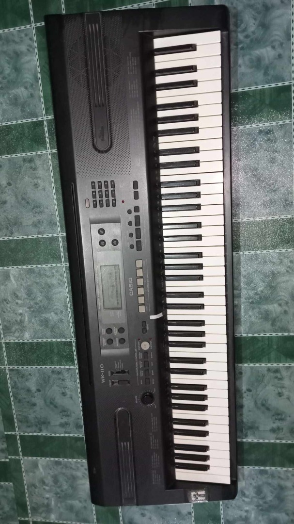 CASIO WK110 76KEYS PORTABLE KEYBOARD, Audio, Other Audio Equipment on