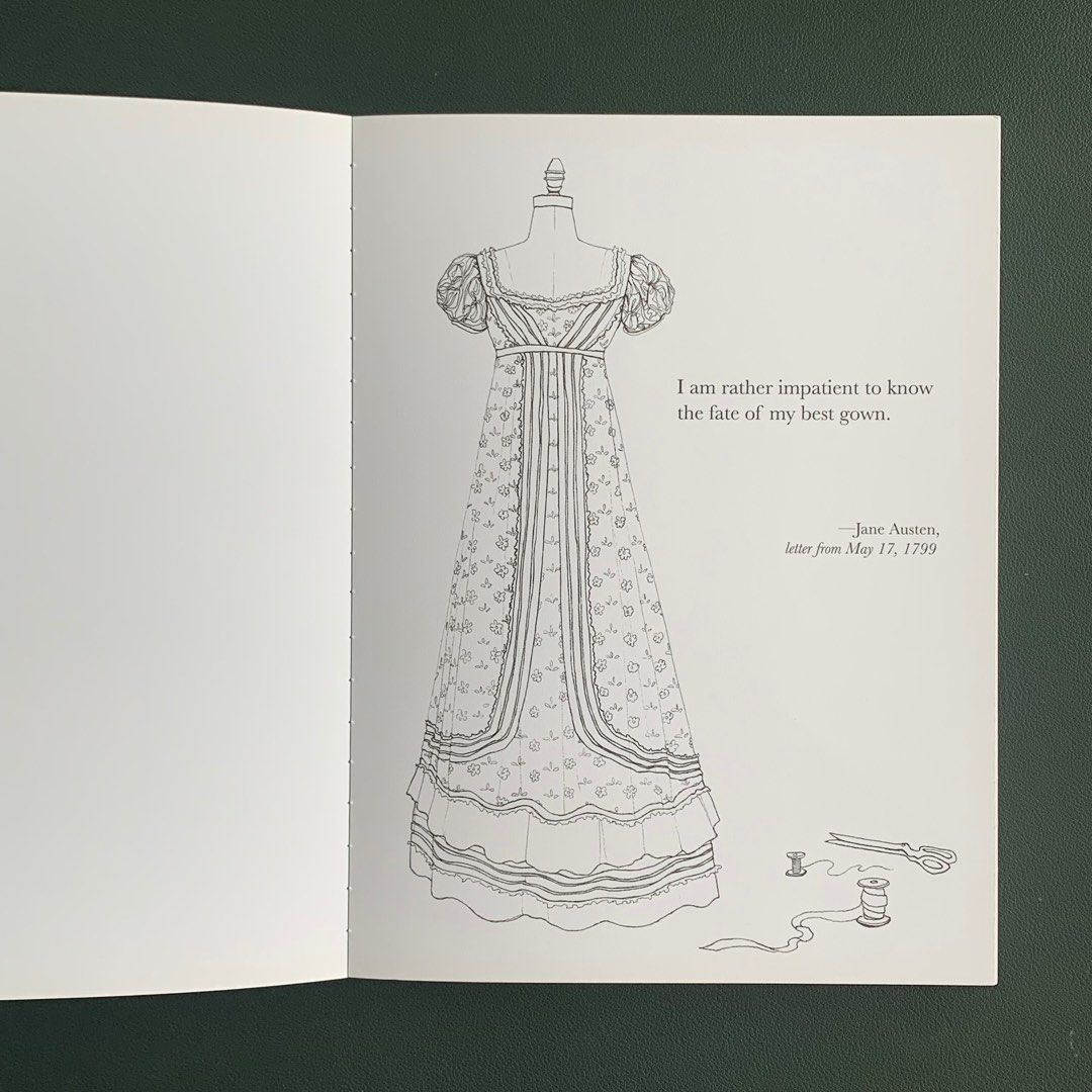 Jane Austen classic colouring book with 55 removable pages, Hobbies & Toys, Books & Magazines ...