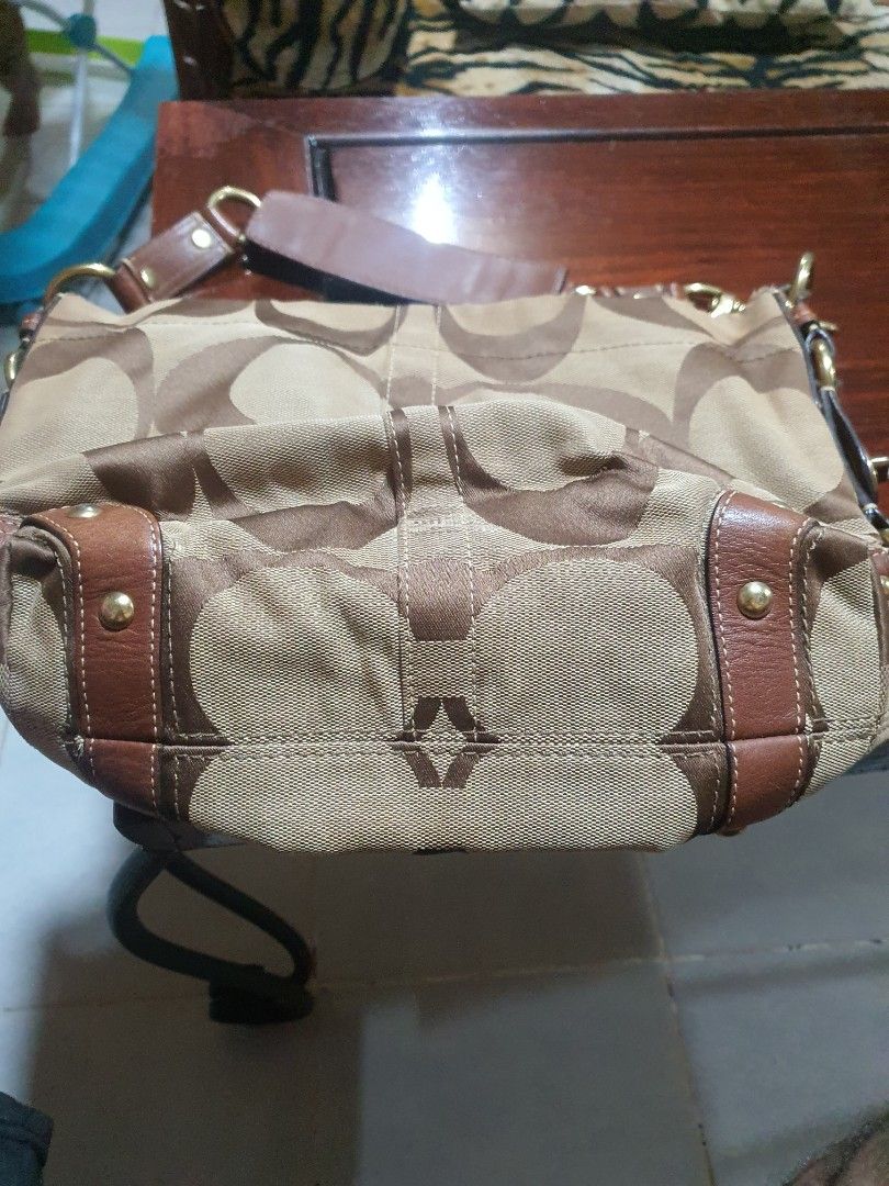 Coach carly leather bag online
