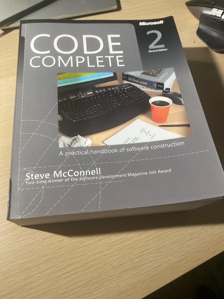 Code complete, Hobbies & Toys, Books & Magazines, Textbooks on Carousell