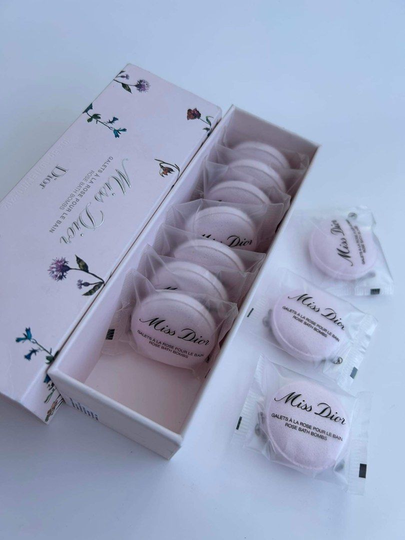 Dior Rose Bathbomb (Category: Bath) located in Quezon City. Submitted by luxuryamethystph (Listing ID 1293997187, Image 2). Description: dior rose bath bombs .