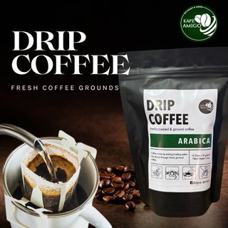 Drip Coffee - On-the-Go Fresh Coffee Grounds 100g [Kape Amigo]