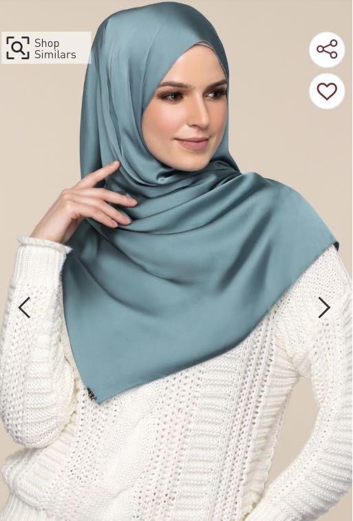 Duck top shawl satin