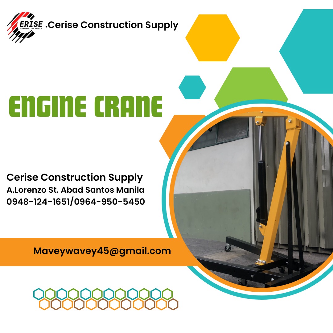 Engine Crane, Commercial & Industrial, Construction Tools & Equipment ...