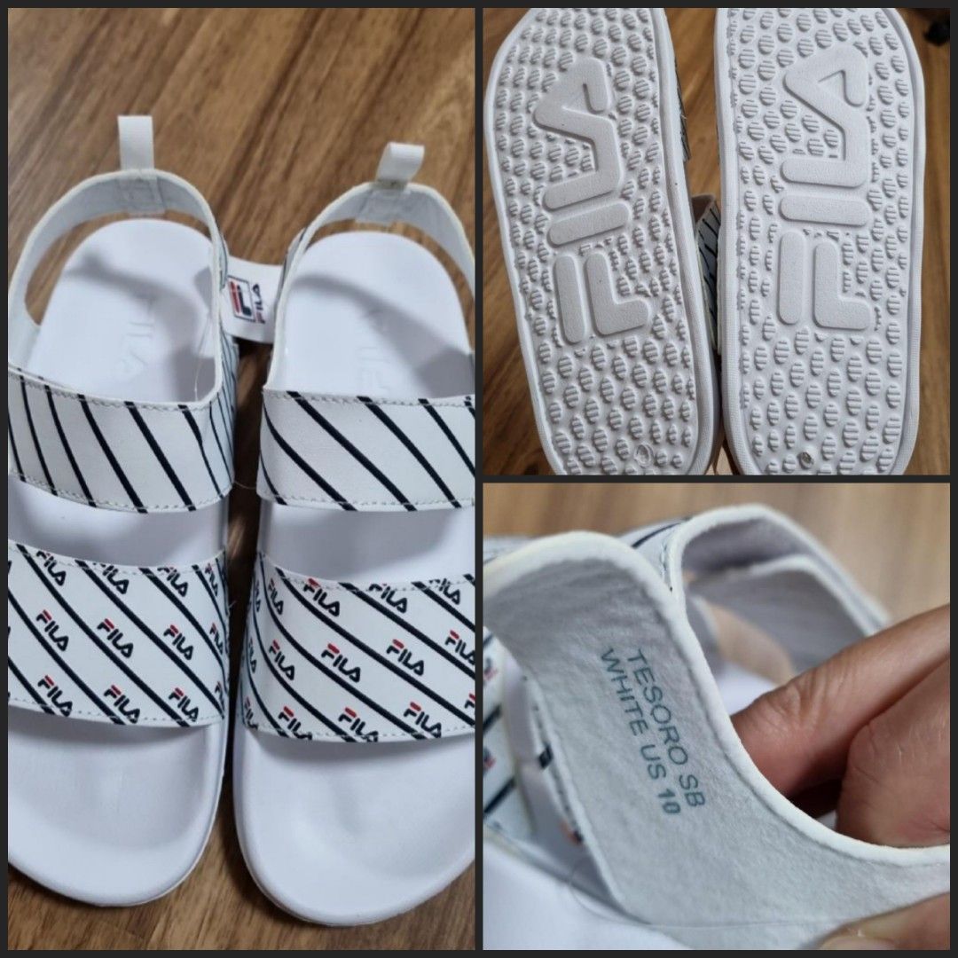 Fila sandal white online