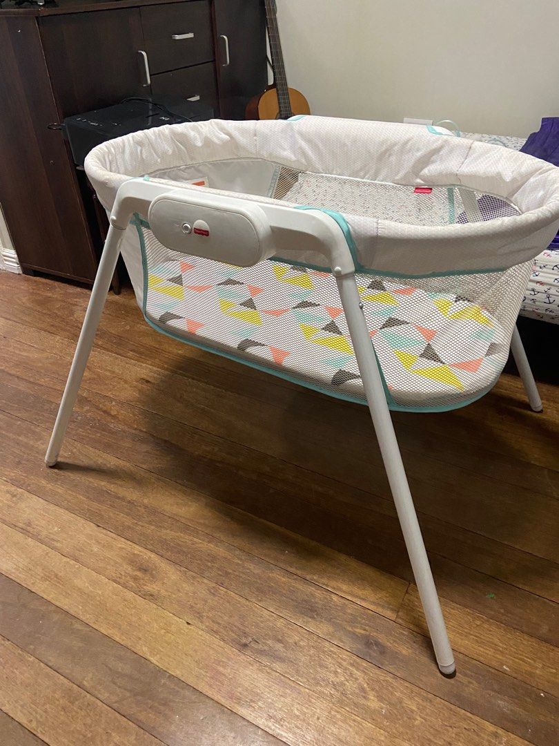 Fisher price bassinet stow n go sale