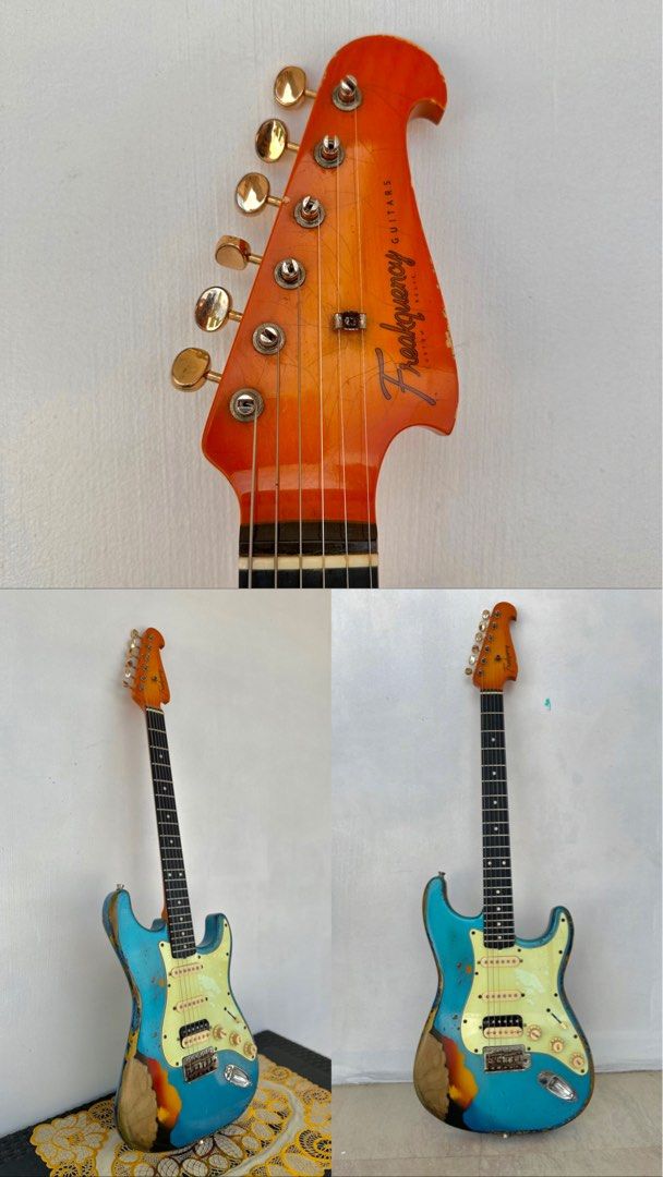 Freakquency Relic Guitar (Category: Musical Instruments) located in Taytay. Submitted by ynaaasofiaaa (Listing ID 1293986804, Image 1). Description: Bought last 2022 for ₱22,500. • Used in our church only, not heavily used! Price is slightly negotiable. .