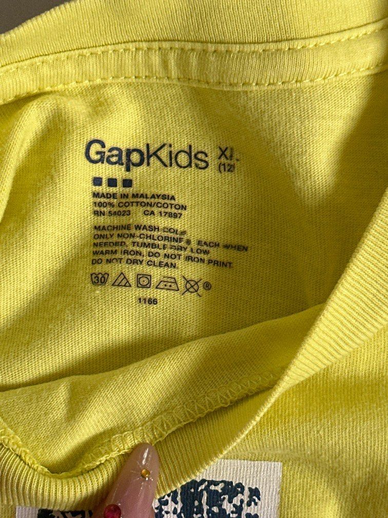 GAP Kids - Neon Shirt (Category: Babies & Kids Fashion) located in San Pablo. Submitted by declutterwithvin (Listing ID 1293935136, Image 2). Description: .