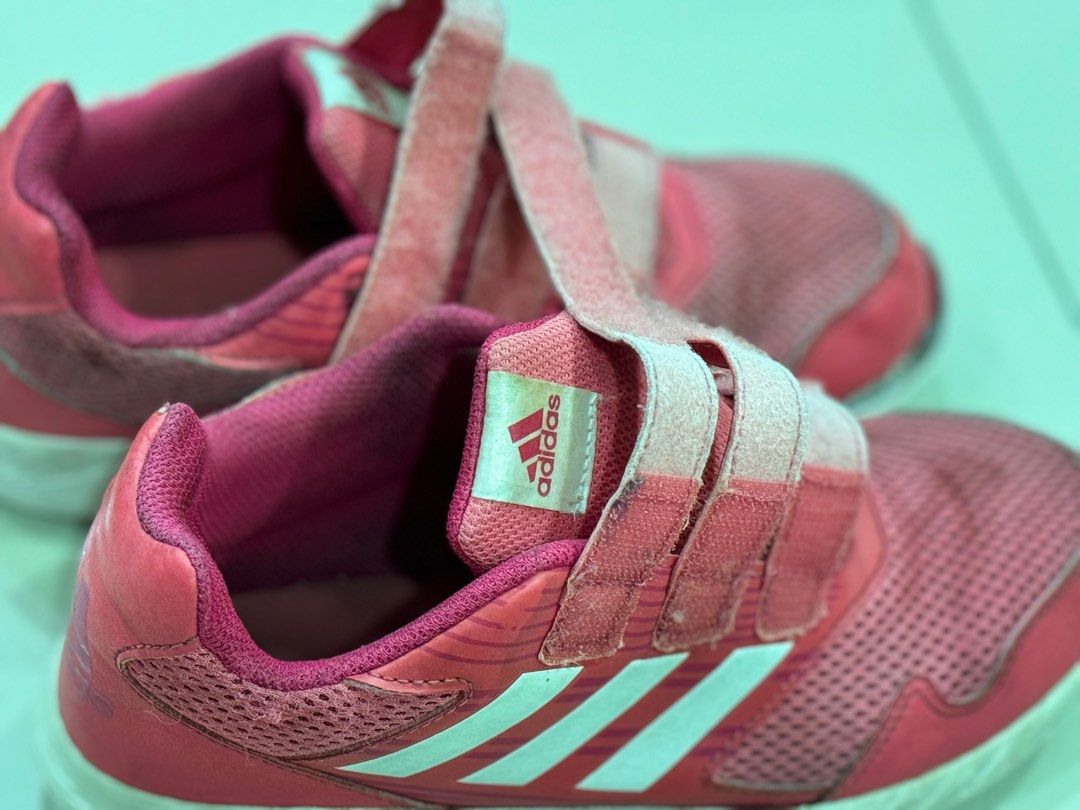Girls Adidas Sports Shoes Kasut Perempuan Babies Kids Babies Kids Fashion on Carousell