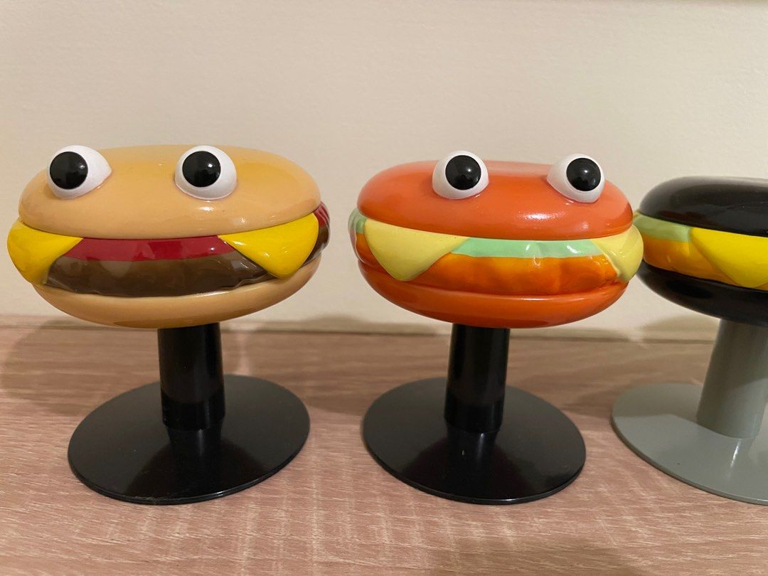 袋のみ未開封☆Happi Class Burger Chair 3点セット Happi class Bur Chair第一代漢堡椅確認款, 書籍、休閒與玩具