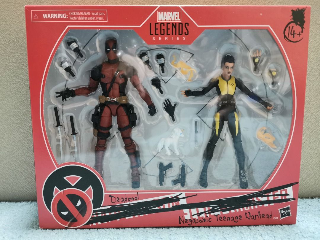 Marvel Deadpool & Negasonic Action Figures - 6-inch X-Men Collectible Set