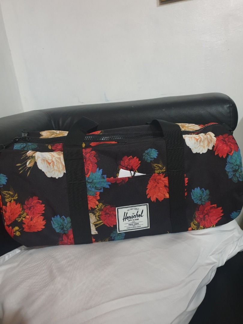 Herschel floral duffle bag best sale