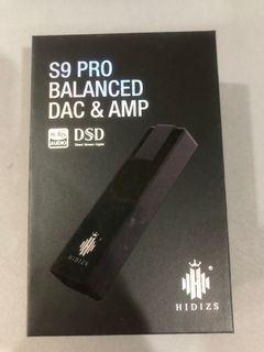Hidizs S9 Pro USB Dongle DAC/Amplifier (Black)