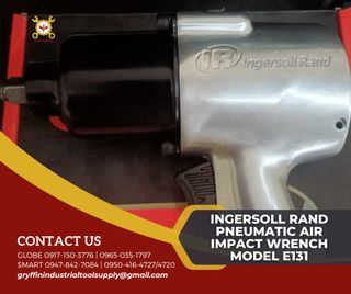 INGERSOLL RAND PNEUMATIC AIR IMPACT WRENCH MODEL E131