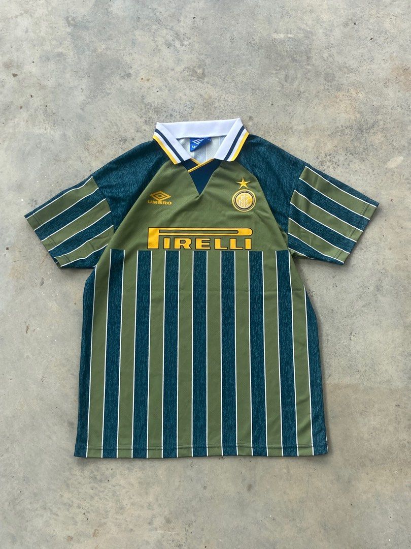 Milan 1995 96 Inter Milan Away Jersey Away Kit Inter Milan 1995