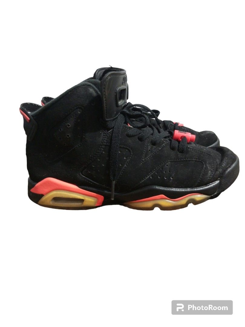 JORDAN RETRO BLACK INFRARED, Fesyen Wanita, Sepatu di Carousell