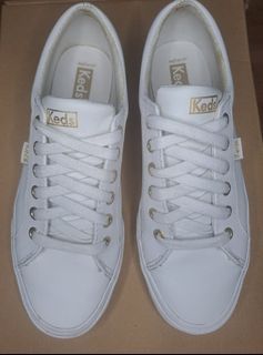 Keds White Leather Sneakers - Negotiable