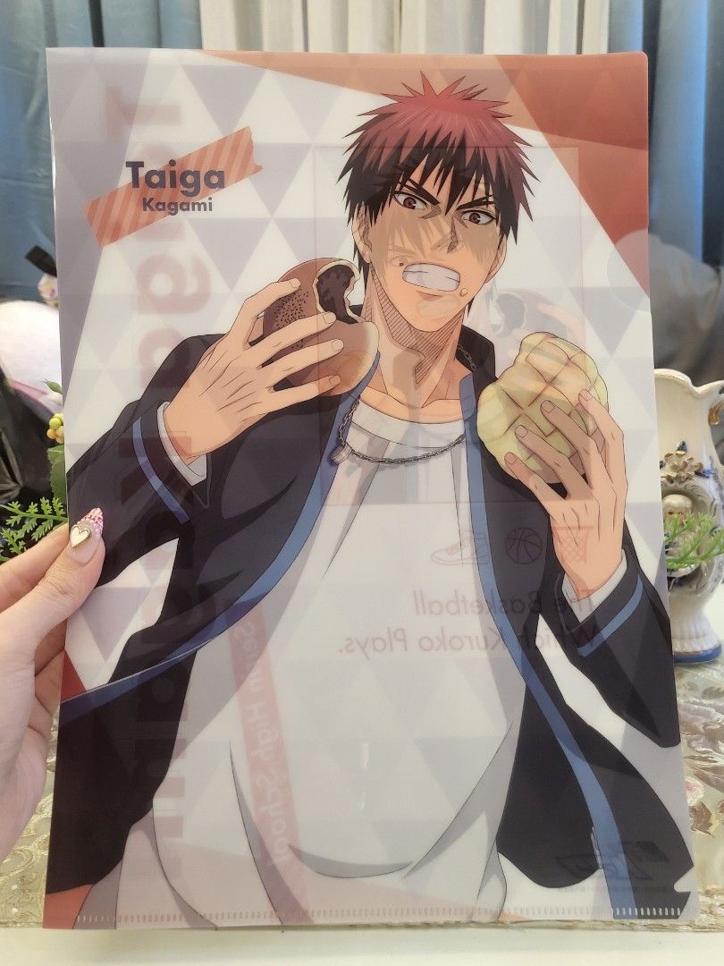 Kuroko no Basket Taiga Kagami Clear File Folder (Category: Stationery & School Supplies) located in San Fernando. Submitted by jpmarketplace2023 (Listing ID 1294033335, Image 3). Description: 💚 All items are authentic from Japan. 💛 MOP: GCash (❌️ GCash Protect) 🩵 MOD: LBC only (❌️ S. Checkout, COD, COP) 💙 Meet-up: Vista Mall, San Fernando, Pampanga 💜 All items are on-hand. 🧡 First to pay gets the item first. ❤️ Breakable items are packed wi