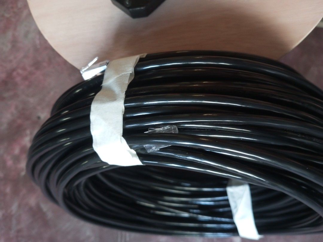 LAN Cable Cat6 Outdoor Heavy Duty (Category: Cables & Adaptors) located in Manila. Submitted by richraven539699 (Listing ID 1294098581, Image 2). Description: Lan Cable Ethernet Cable Cat 6 Lan Cable - 23AWG with 4 pairs copper - HDPE Insulation - PVC + PE Jacket - High Performance Network Cable - Can be used indoor and Outdoor - Waterproof Cable - 300m - Thicker Outer layer, VERY GOOD for Outdoor Purposes. Choose J&T for shipping #LANCable #Outd