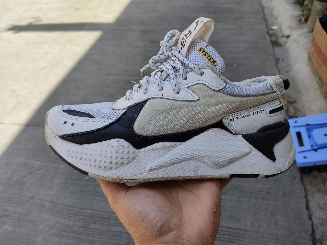 LEGIT PUMA RS X Core White Black 369666 01 Women s Fashion Footwear Sneakers on Carousell