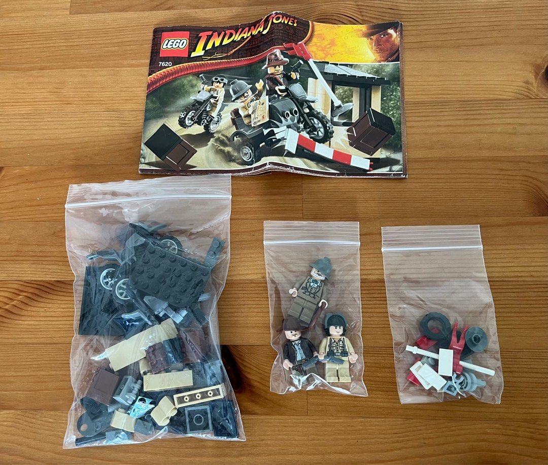 Lego Indiana Jones 7620 Complete set Hobbies Toys Toys Games on Carousell