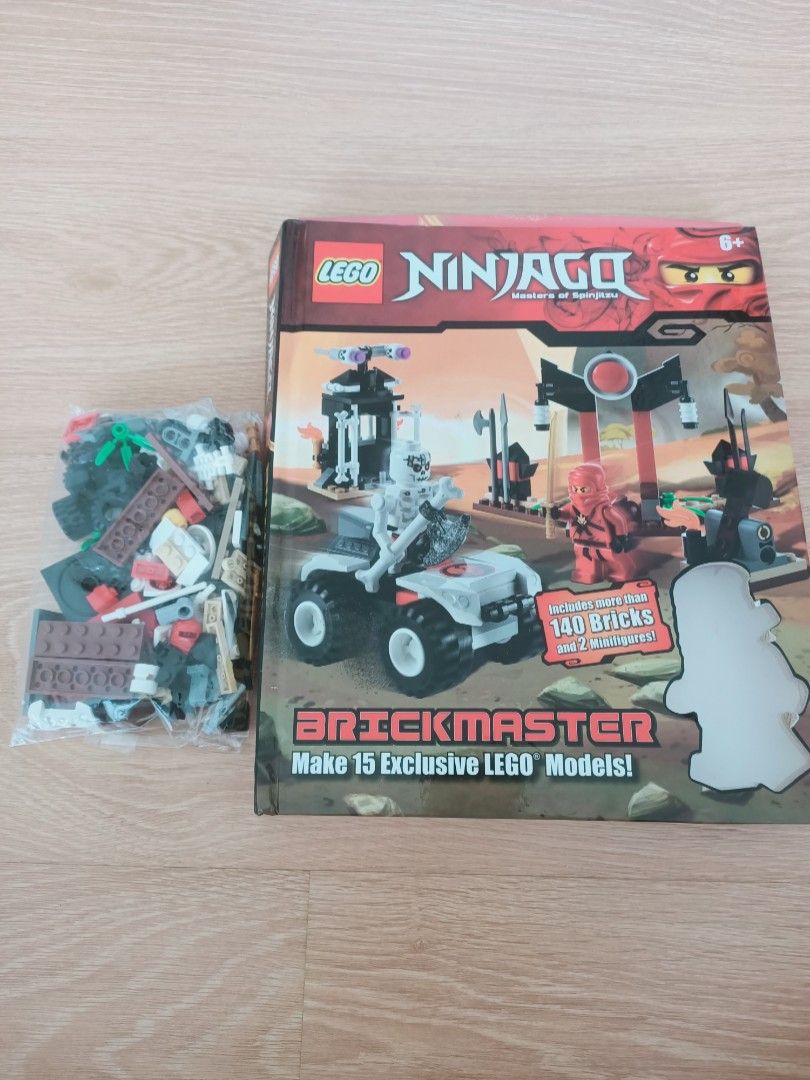 Lego Ninjago Brickmaster Book