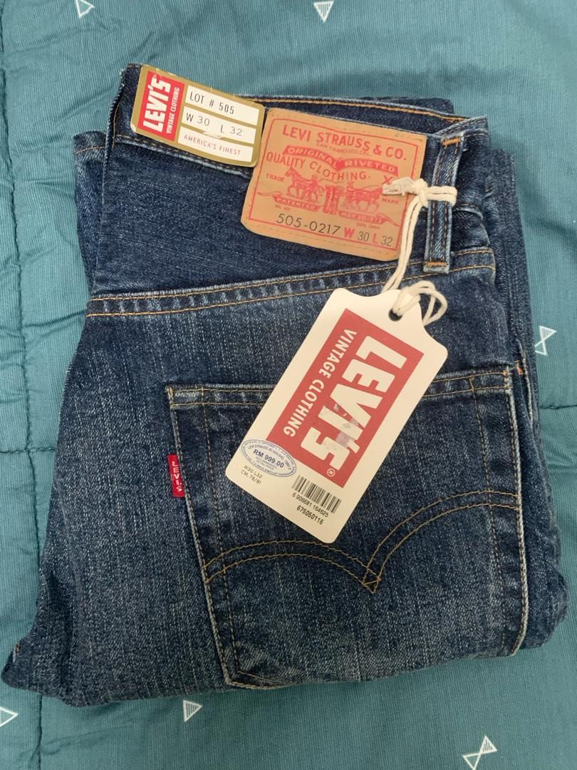 Levis 505 selvedge top