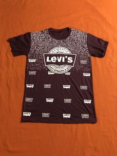 Levis print logo maroon