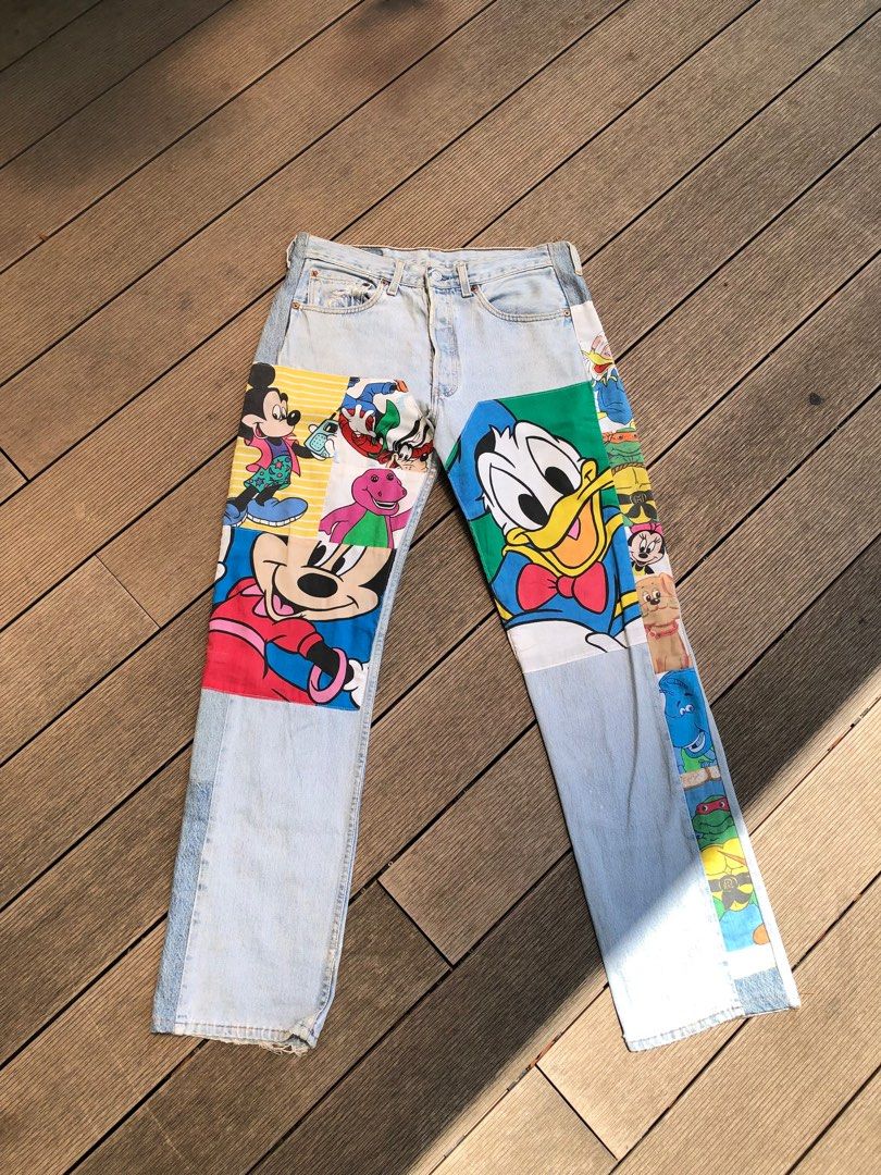 Jeans mickey mouse levis clearance