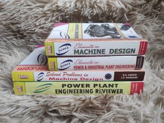 Prime Mechanical Engineering Board Exam Books/Reviewer- Latest Edition (FIVE BOOKS FOR 8H)