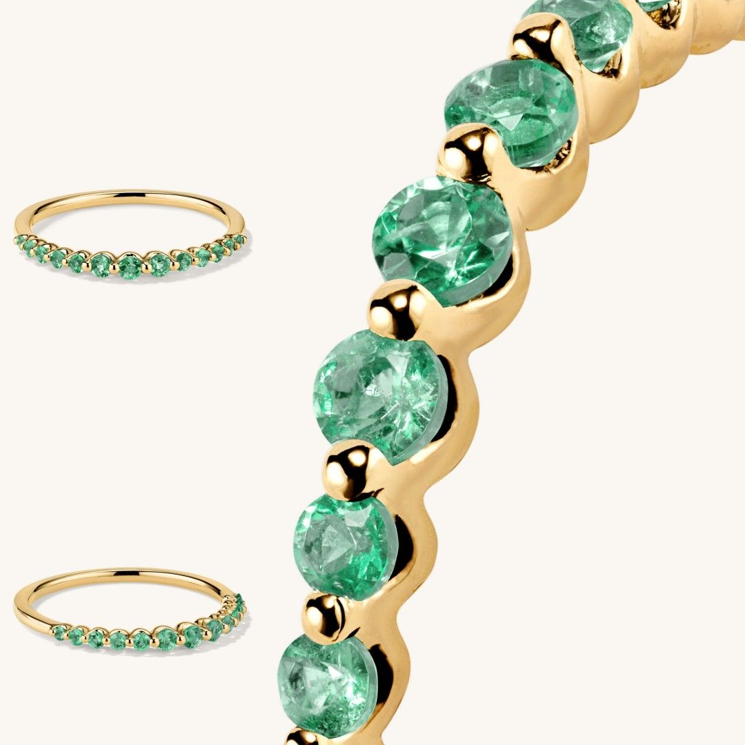 Mejuri emerald clearance
