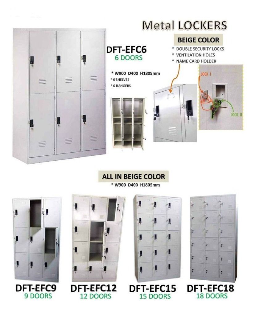 METAL LOCKERSOFFICE FURNITURES SUPPLIER, Furniture & Home Living