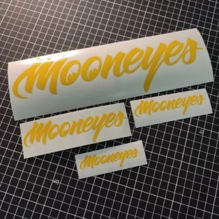 MooneEyes Vinyl Sticker ( Moon Equipped)