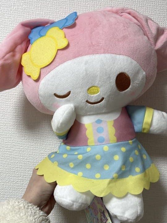 My Melody Plushy (JAPAN) (Category: Plushies & Soft Toys) located in Pasig City. Submitted by betchaybetchay (Listing ID 1294072621, Image 1). Description: On hand. -Item will be coming from Japan -Need 50% dp to reserve -Order cut off: April 15 -Target ship out: April 21 -ETA in Pasig: Mid May Fixed price. Sf c/o buyer .