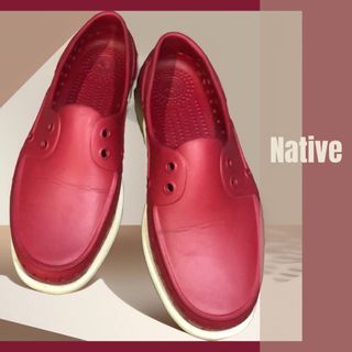 Native Howard Slip On Rubber Loafers Boat Shoes