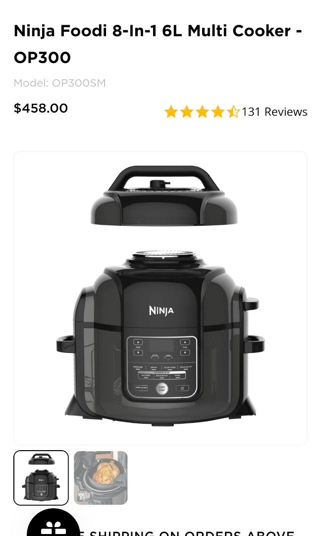 Ninja foodi op300 new arrivals