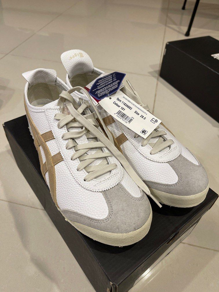 Onitsuka Tiger Mexico 66 ortholite White/Tan grained leather - Main Image