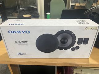 ONKYO Car speakers separates X-S650C2 500w