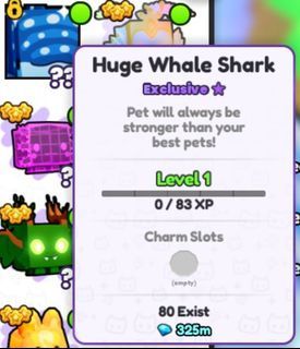 Pet Simulator 99- New Huge Whale Shark
