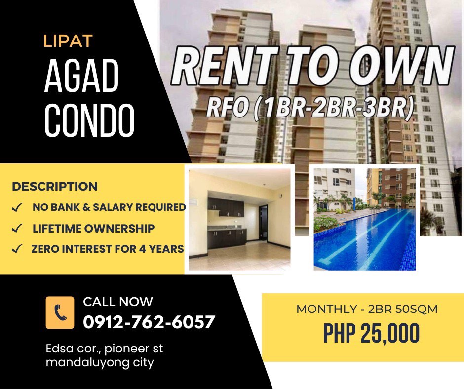Pioneer Woodlands Mandaluyong Condo Rent to own Edsa boni shaw mrt