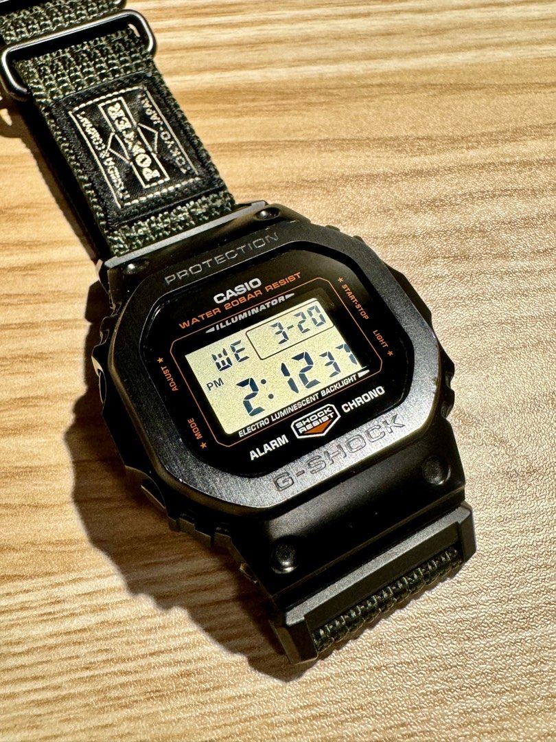 大得価PORTER G-SHOCK GM-5600 85th ポーター gショック 腕時計(デジタル)