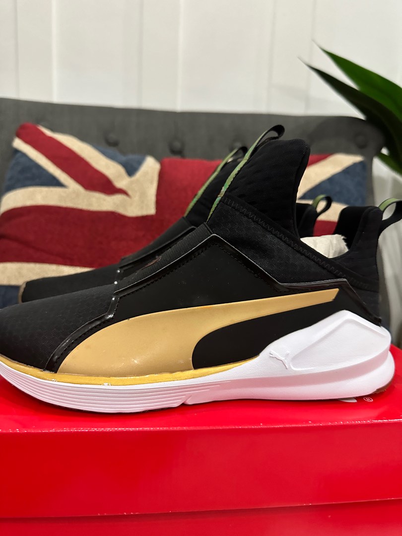 Puma fierce black and gold online