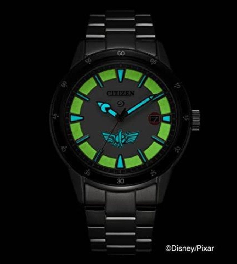 Scarce Rare Mint Citizen Japan Disney Collection Series Toy Story Buzz Lightyear Limited Edition of 800 Pcs only Citizen Eco Drive Automatic
