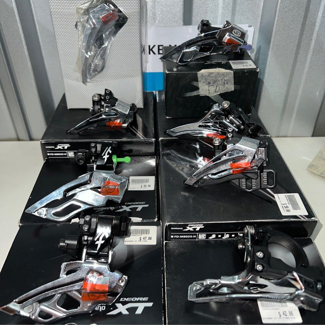 Shimano Deore XT Deore front derailleur FD M616 D FD M610 B FD M8025 E FD M8025 L FD M781 FD M786 FD 780 A FD M8020 L FD M8000 L FD M770 FD M770 10 Sports Equipment Bicycles Parts Parts Accessories on...