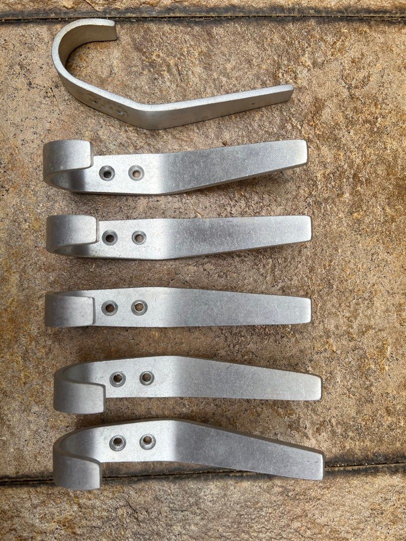 Silver picture hooks top