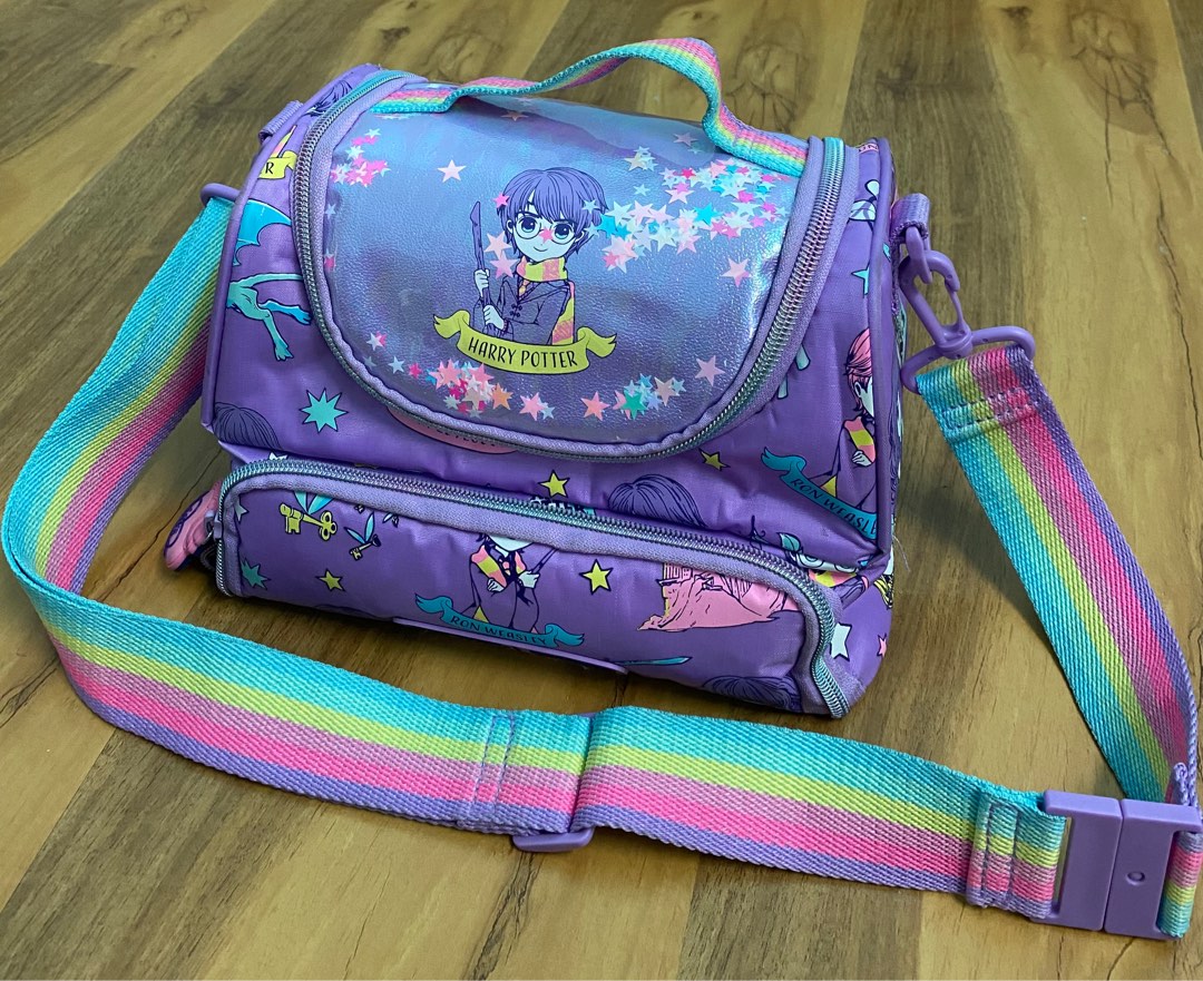Smiggle Harry Potter Lunch Box, Babies & Kids, Going Out, Carriers