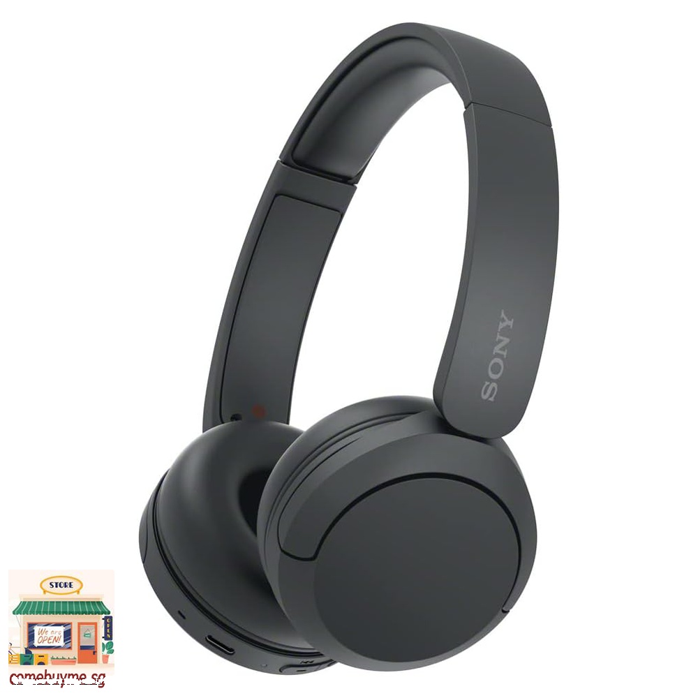Sony WH-CH520 Wireless Headphones Bluetooth On-Ear Headset with ...